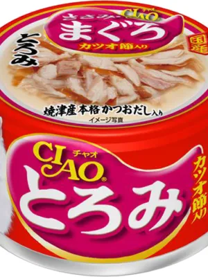 いなば CIAO とろみ ささみ・まぐろ カツオ節入り 80g×24缶