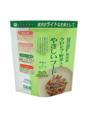 商品 ペッツルート クロレラ・野菜入り やさしいフード チキン&ビーフ ライト 画像