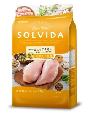 ソルビダ グレインフリー チキン 室内飼育子犬用 インドアパピー