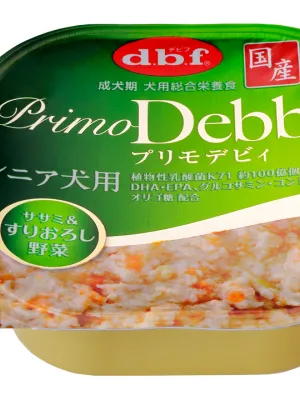 商品 プリモデビィ シニア犬用 ササミ&すりおろし野菜 95g 画像