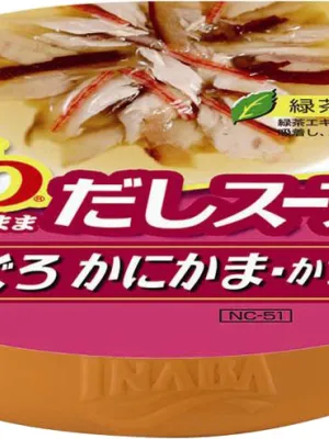 いなば CIAO このままだしスープ まぐろ かにかま・かつお節入り
