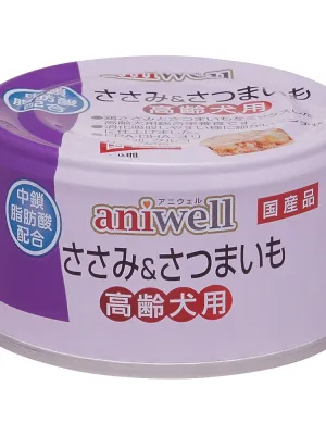 アニウェル ささみ&さつまいも 高齢犬用 85g