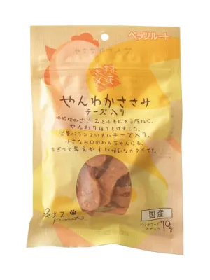 商品 ペッツルート やんわかささみ チーズ入り 70g 画像