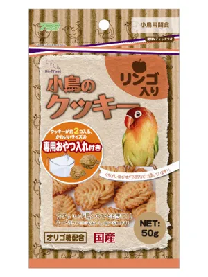 アラタ バードタイム 小鳥のクッキー リンゴ入り