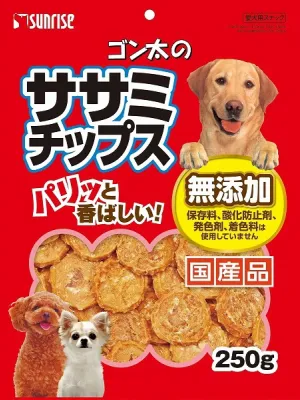 商品 ゴン太のササミチップス 画像