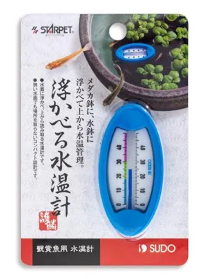 スドー 浮かべる水温計
