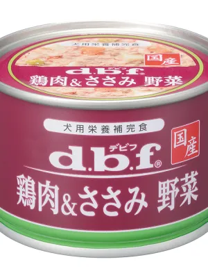商品 デビフ 鶏肉&ささみ 野菜 150g 画像