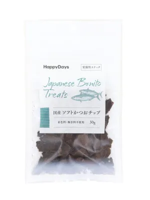 HappyDays 国産ソフトかつおチップ 猫用
