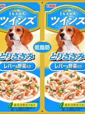 いなば ツインズ とりささみ レバー・野菜入り