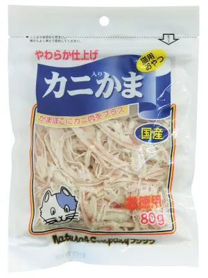 藤沢商事 猫用おやつ カニかま 40g