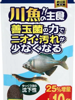 コメット 川魚の主食 善玉菌の力でニオイ・汚れが少なくなる 納豆菌配合 40g