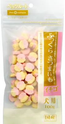 ペッツルート ふっくらさつまいも イチゴ 100g