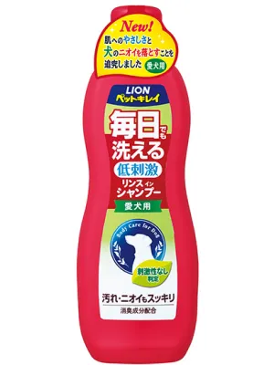 商品 ライオン ペットキレイ 毎日でも洗えるリンスインシャンプー 愛犬用 330ml 画像