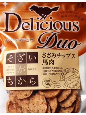 デリシャスデュオ そざいがちから ささみチップス馬肉