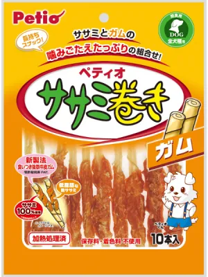 商品 ペティオ ササミ巻き ガム 画像