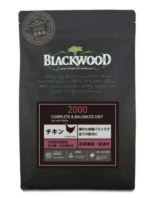 ブラックウッド 2000 チキン 全犬種 離乳後-老齢期
