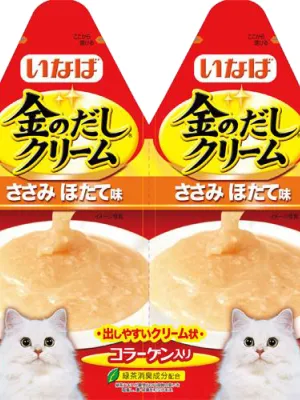 いなば 金のだしクリーム ささみ ほたて味