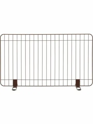 商品 リッチェル スタンド簡易ペットゲート ブラウン 画像