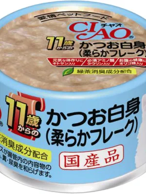 いなば CIAO 11歳からのかつお白身(柔らかフレーク)
