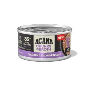 商品 アカナ チャンク イン ブロス チキン＆サーモンのレシピ 画像