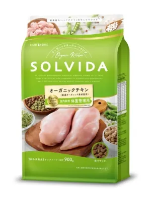商品 ソルビダ グレインフリー チキン 室内飼育体重管理用 画像