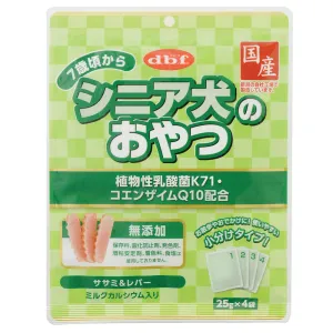 商品 シニア犬のおやつ 植物性乳酸菌K71・コエンザイムQ10配合 画像