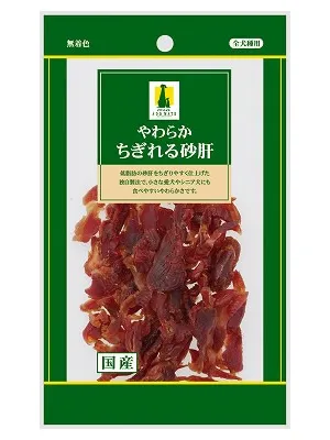 商品 アドメイト やわらか ちぎれる砂肝 50g 画像
