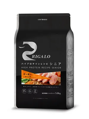 リガロ グレインフリー ハイプロテインレシピ 7歳以上用 ターキー