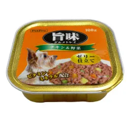 ペットプロ 旨味グルメ 犬トレー チキン&野菜