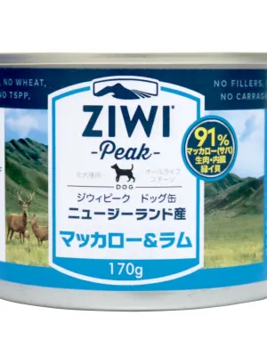 ZiwiPeak ドッグ缶 ニュージーランドマッカロー&ラム