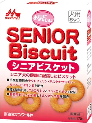 森乳サンワールド お気にいり シニアビスケット 170g