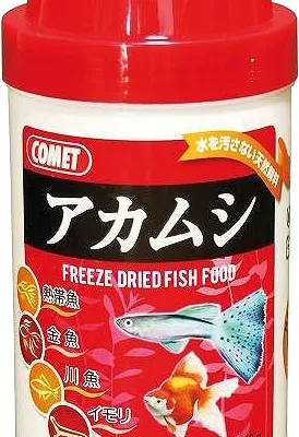 コメット 水を汚さない天然飼料 アカムシ 12g