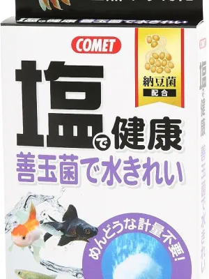 商品 コメット 塩で健康 善玉菌で水きれい 納豆菌配合 発泡タブレット 10個入 画像