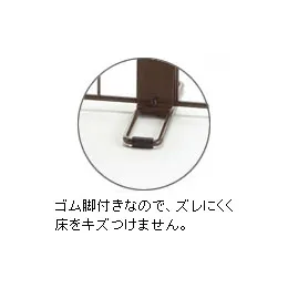 リッチェル スタンド簡易ペットゲート ブラウン