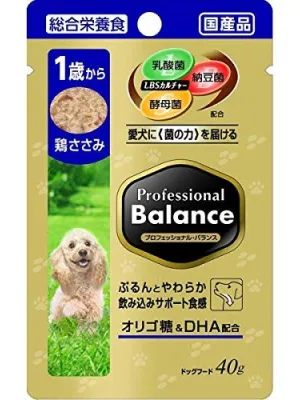 商品 プロフェッショナル・バランス パウチ 1歳から 鶏ささみ 画像