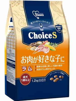 ファーストチョイス ChoiceS お肉が好きな子に ラム 成犬1歳以上