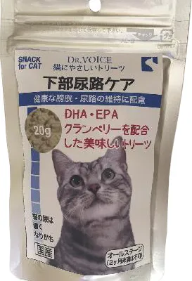 ヴォイス 猫にやさしいトリーツ 下部尿路ケア 20g