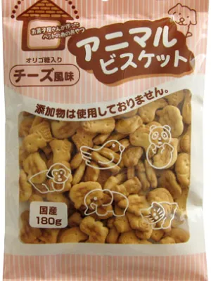 オーシーファーム ボーロ風アニマルビスケット チーズ風味