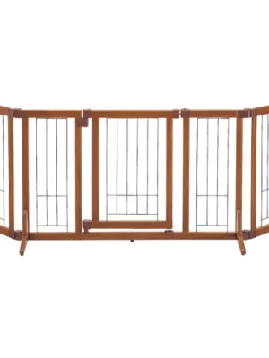 リッチェル ペット用木製おくだけドア付ゲート