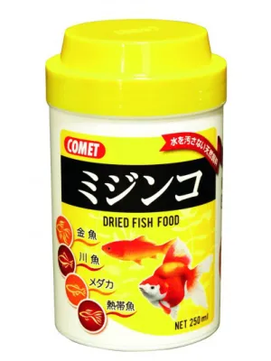 コメット 水を汚さない天然飼料 ミジンコ 250ml
