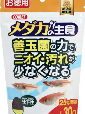 コメット メダカの主食 3つの善玉菌でニオイ・汚れが少なくなる 納豆菌配合