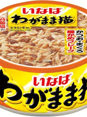 いなば わがまま猫 かつお・まぐろ 細かめフレーク