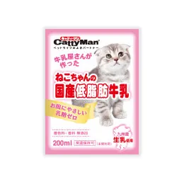ドギーマン 牛乳屋さんが作ったねこちゃんの国産低脂肪牛乳