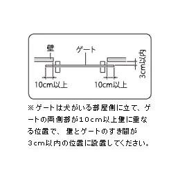 リッチェル スタンド簡易ペットゲート ブラウン