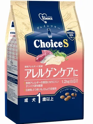 ファーストチョイス ChoiceS アレルゲンケアに 成犬1歳以上