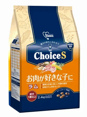 ファーストチョイス ChoiceS お肉が好きな子に ラム 成犬1歳以上