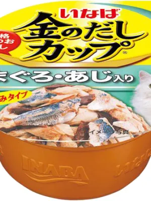 いなば 金のだしカップ まぐろ・あじ入り