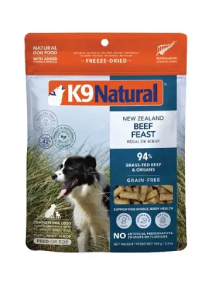 K9ナチュラル フリーズドライ ビーフ・フィースト