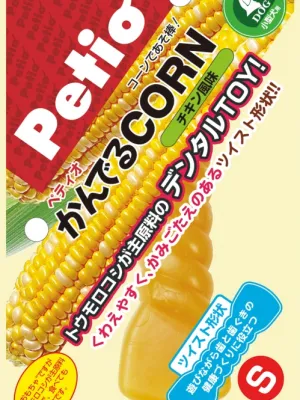 ペティオ かんでるCORN ツイスト チキン風味