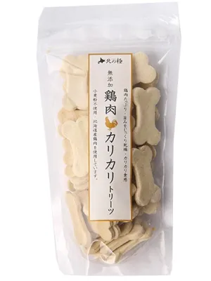 北の極 鶏肉カリカリトリーツ 80g